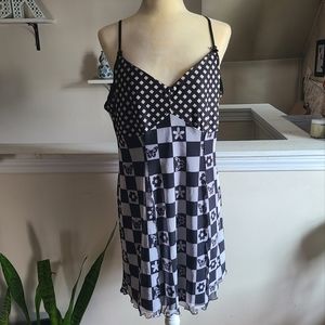 NWT Forever 21 Checkered Slip Dress Size 0X